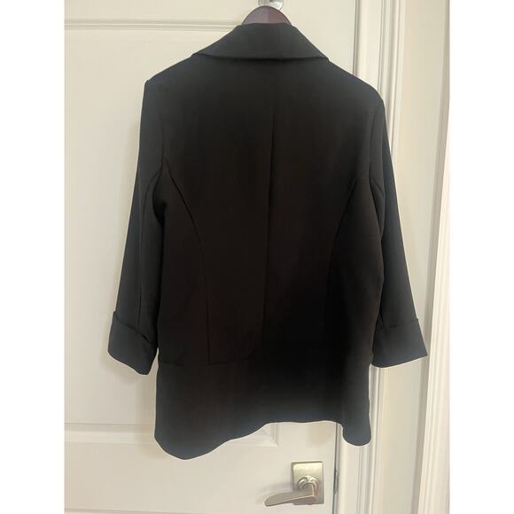 Harlow & Graham Open Blazer/Jacket Women’s Sz. XL Black NWT - Picture 5 of 9